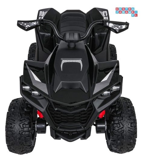 [XMX-652] Quad Fast Wheel na akumulator 4x35W 12V/10Ah pilot LED Bluetooth ekoskóra - czarny