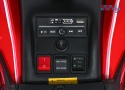 [XMX-652] Quad Fast Wheel na akumulator 4x35W 12V/10Ah pilot LED Bluetooth ekoskóra - czerwony