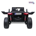 [SX2928] Buggy RTR Monster Speed na akumulator 4x4 690W 24V/14Ah ekoskóra Bluetooth - biały
