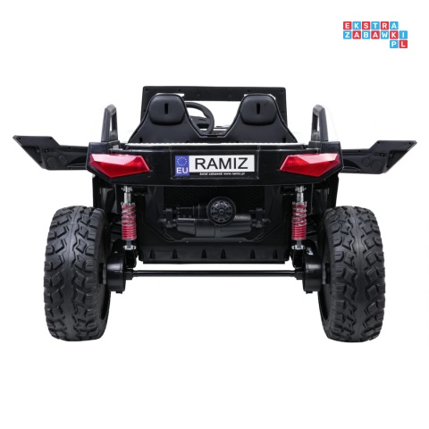 [SX2928] Buggy RTR Monster Speed na akumulator 4x4 690W 24V/14Ah ekoskóra Bluetooth - biały