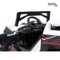 [SX2928] Buggy RTR Monster Speed na akumulator 4x4 690W 24V/14Ah ekoskóra Bluetooth - biały