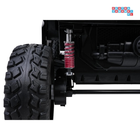 [SX2928] Buggy RTR Monster Speed na akumulator 4x4 690W 24V/14Ah ekoskóra Bluetooth - biały