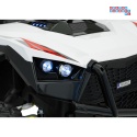 [SX2928] Buggy RTR Monster Speed na akumulator 4x4 690W 24V/14Ah ekoskóra Bluetooth - biały