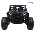 [SX2928] Buggy RTR Monster Speed na akumulator 4x4 690W 24V/14Ah ekoskóra Bluetooth - czarny