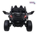[SX2928] Buggy RTR Monster Speed na akumulator 4x4 690W 24V/14Ah ekoskóra Bluetooth - czarny