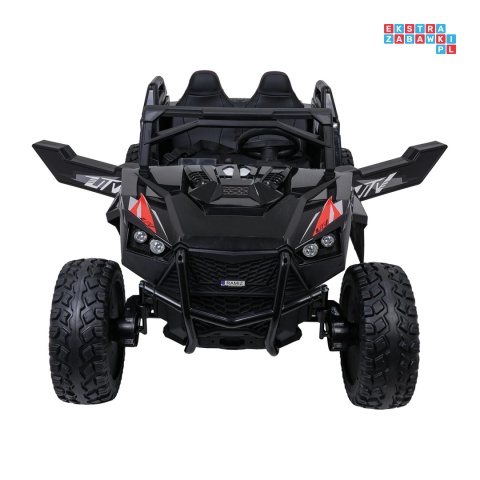 [SX2928] Buggy RTR Monster Speed na akumulator 4x4 690W 24V/14Ah ekoskóra Bluetooth - czarny