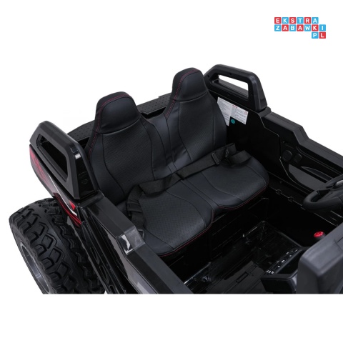 [SX2928] Buggy RTR Monster Speed na akumulator 4x4 690W 24V/14Ah ekoskóra Bluetooth - czarny
