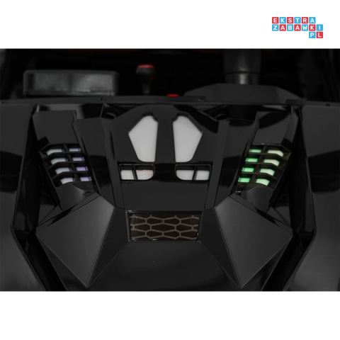 [SX2928] Buggy RTR Monster Speed na akumulator 4x4 690W 24V/14Ah ekoskóra Bluetooth - czarny