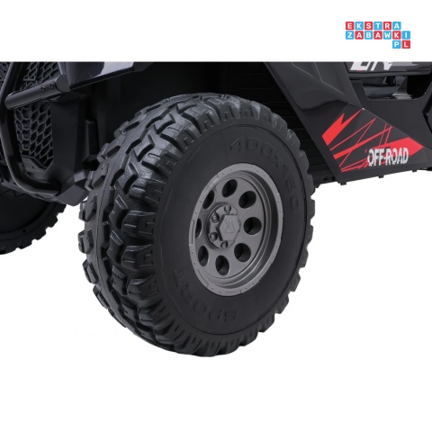 [SX2928] Buggy RTR Monster Speed na akumulator 4x4 690W 24V/14Ah ekoskóra Bluetooth - czarny
