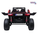 [SX2928] Buggy RTR Monster Speed na akumulator 4x4 690W 24V/14Ah ekoskóra Bluetooth - czerwony