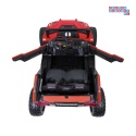 [SX2928] Buggy RTR Monster Speed na akumulator 4x4 690W 24V/14Ah ekoskóra Bluetooth - czerwony