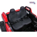 [SX2928] Buggy RTR Monster Speed na akumulator 4x4 690W 24V/14Ah ekoskóra Bluetooth - czerwony