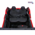 [SX2928] Buggy RTR Monster Speed na akumulator 4x4 690W 24V/14Ah ekoskóra Bluetooth - czerwony
