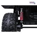 [SX2928] Buggy RTR Monster Speed na akumulator 4x4 690W 24V/14Ah ekoskóra Bluetooth - czerwony