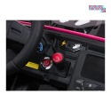 [SX2928] Buggy RTR Monster Speed na akumulator 4x4 690W 24V/14Ah ekoskóra Bluetooth - różowy