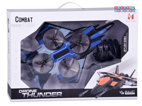 [RC0750 NI] Strzelający dron Combat zdalne sterowanie rękawicą i pilotem
