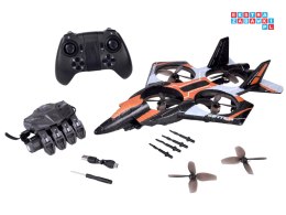 [RC0750 PO] Strzelający dron Combat zdalne sterowanie rękawicą i pilotem