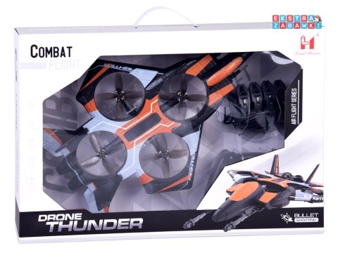 [RC0750 PO] Strzelający dron Combat zdalne sterowanie rękawicą i pilotem