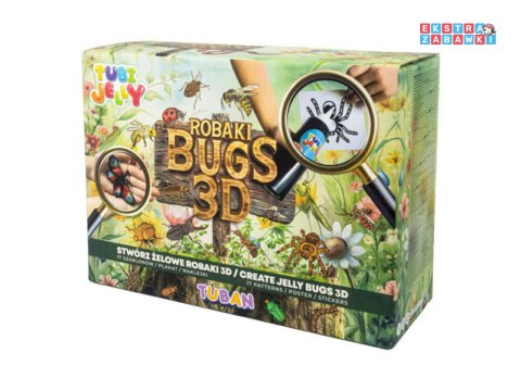 [ZA5542] Tuban kreatywny zestaw Tubi Jelly Robaki żelowe figurki 3D