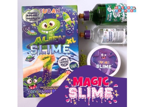 [ZA5167] Tuban zestaw kreatywny Slime Alien XL glut magiczny zmienia kolor
