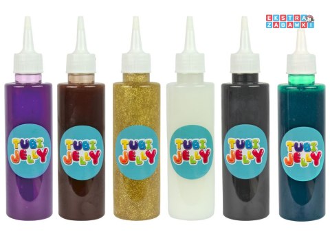 [ZA4982] Tuban zestaw kreatywny Tubi Jelly Lama 6 kolorów żelowe figurki 3D