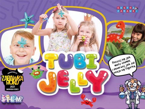 [ZA4982] Tuban zestaw kreatywny Tubi Jelly Lama 6 kolorów żelowe figurki 3D