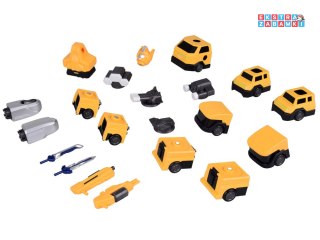 [ZA6009 ZO] Zabawka robot magnetyczny Transformer 2w1- duża figurka akcesoria