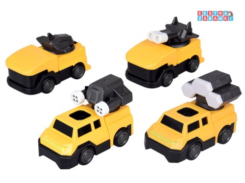 [ZA6009 ZO] Zabawka robot magnetyczny Transformer 2w1- duża figurka akcesoria
