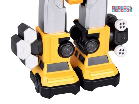 [ZA6009 ZO] Zabawka robot magnetyczny Transformer 2w1- duża figurka akcesoria