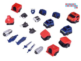 [ZA6009 CZ] Zabawka robot magnetyczny Transformer 2w1 duża figurka akcesoria