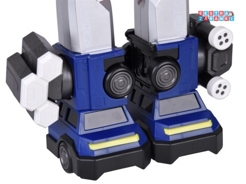 [ZA6009 CZ] Zabawka robot magnetyczny Transformer 2w1 duża figurka akcesoria