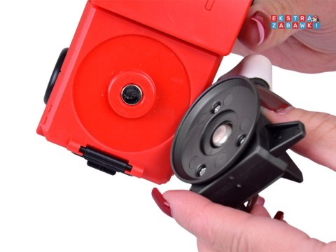 [ZA6009 CZ] Zabawka robot magnetyczny Transformer 2w1 duża figurka akcesoria