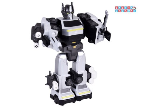 [ZA6009 SR] Zabawka robot magnetyczny Transformer 2w1 duża figurka akcesoria