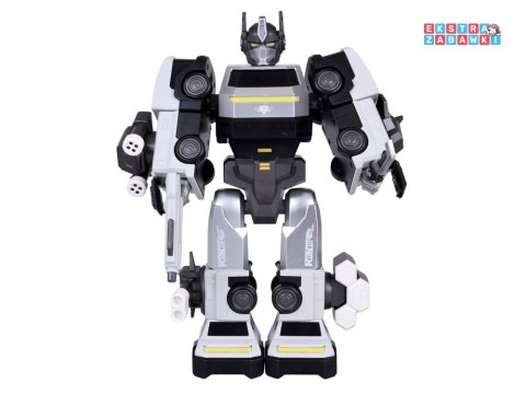 [ZA6009 SR] Zabawka robot magnetyczny Transformer 2w1 duża figurka akcesoria