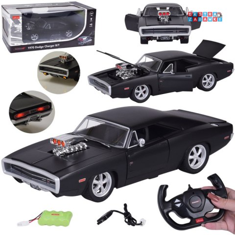 [RC0725] Zdalnie sterowane auto Dodge Charger R/T 1970 kultowe amerykańskie