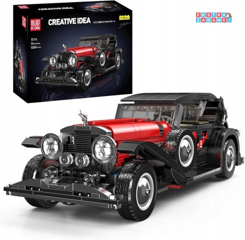 [10114] Mould king 1308el. model konstrukcyjne kolcki samohchód klasyczny [S]