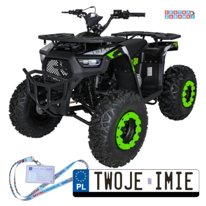 [ATV013] Duży Quad spalinowy 200CC MONSTER czterosuwowy do 80 km/h max 150 kg - zielony