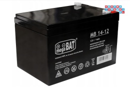 [5535] Akumulator żelowy AGM do auta na akumulator 12V/14Ah - wymiary 15 x 9.5 x 9.5 cm