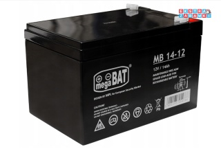 [5535] Akumulator żelowy AGM do auta na akumulator 12V/14Ah - wymiary 15 x 9.5 x 9.5 cm