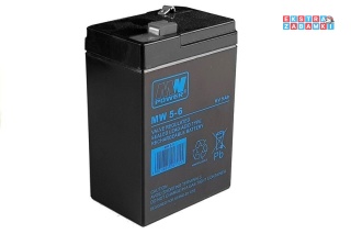 [977] Akumulator żelowy AGM do auta na akumulator 6V/5AH - wymiary 7 x 10 x 4.5 cm