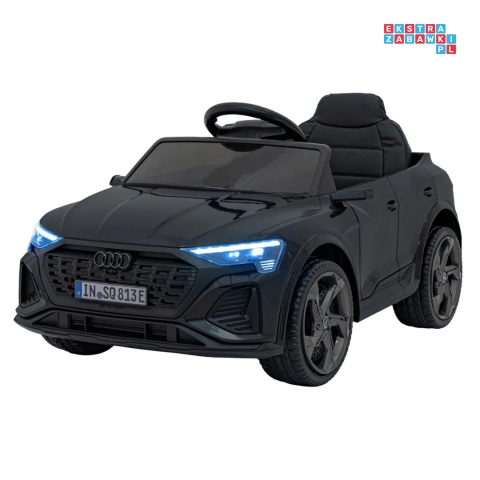 [BRD-2168] Audi SQ8 na akumulator 2x35W 12V/9Ah ekoskóra EVA bluetooth - czarny