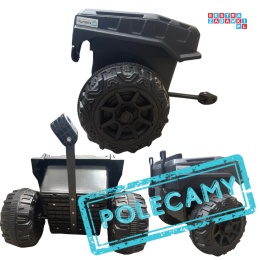 [BRJ.CZ] Uniwersalna przyczepka do pojazdów na akumulator przyczepa + uchwyt [S]