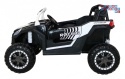 [A032] Buggy ATV Racing dwuosobowy na akumulator 4x200 24V/7Ah pilot MP3 LED - biały