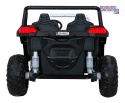 [A032] Buggy ATV Racing dwuosobowy na akumulator 4x200 24V/7Ah pilot MP3 LED - biały