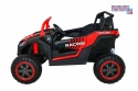 [A032] Buggy ATV Racing dwuosobowy na akumulator 4x200 24V/7Ah pilot MP3 LED - czerwony