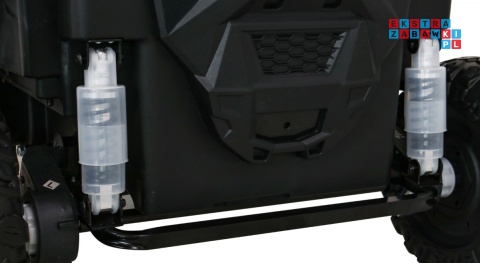 [A032] Buggy ATV Racing dwuosobowy na akumulator 4x200 24V/7Ah pilot MP3 LED - czerwony