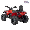 [CA005.2.4GHZ] Quad CAN-AM Outlander ATV 4x45W 12V/14Ah pilot, LED, koła EVA - czerwony