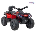 [CA005.2.4GHZ] Quad CAN-AM Outlander ATV 4x45W 12V/14Ah pilot, LED, koła EVA - czerwony