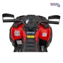[CA005.2.4GHZ] Quad CAN-AM Outlander ATV 4x45W 12V/14Ah pilot, LED, koła EVA - czerwony