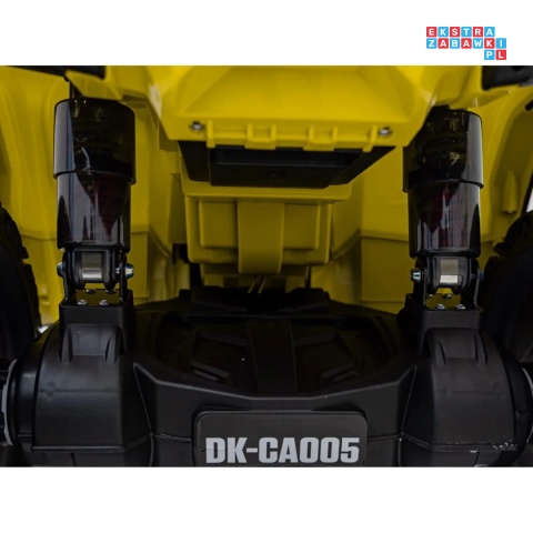 [CA005.2.4GHZ] Quad CAN-AM Outlander ATV 4x45W 12V/14Ah pilot, LED, koła EVA - żółty